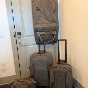 Tumi Brown Backpack with Multiple Compartments